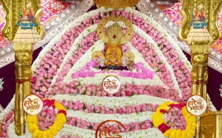 ॐ श्री श्याम देवाय नमः।  मंगलवार श्रृंगार दर्शन - Khatu Shyam Live Darshan