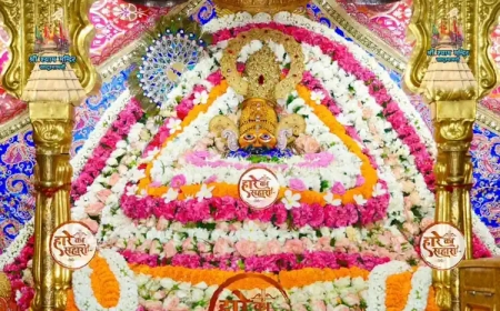 खाटू श्याम मंदिर। शुक्रवार श्रृंगार दर्शन - Khatu Shyam Mandir Aaj ke Darshan