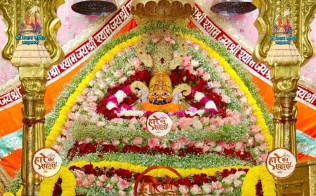 खाटू श्याम मंदिर। शुक्रवार श्रृंगार दर्शन - Khatu Shyam Mandir Aaj ke Darshan