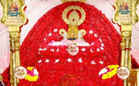 खाटू श्याम मंदिर। शुक्रवार श्रृंगार दर्शन - Khatu Shyam Mandir Aaj ke Darshan
