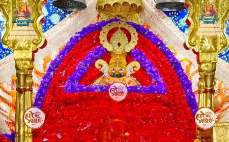 खाटू श्याम मंदिर। शुक्रवार श्रृंगार दर्शन - Khatu Shyam Mandir Aaj ke Darshan