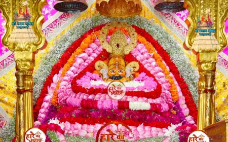 खाटू श्याम मंदिर। शुक्रवार श्रृंगार दर्शन - Khatu Shyam Mandir Aaj ke Darshan