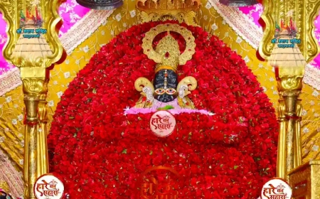खाटू श्याम मंदिर। शुक्रवार श्रृंगार दर्शन - Khatu Shyam Mandir Aaj ke Darshan