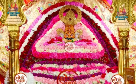 श्री श्याम मंदिर। बृहस्पतिवार श्रृंगार दर्शन - Shri Shyam Baba Darshan