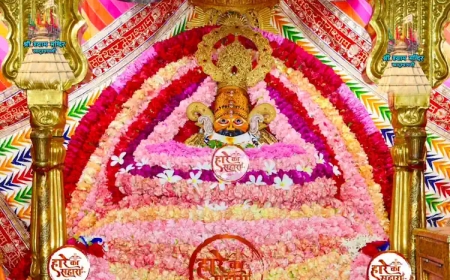खाटू श्याम मंदिर। शुक्रवार श्रृंगार दर्शन - Khatu Shyam Mandir Aaj ke Darshan