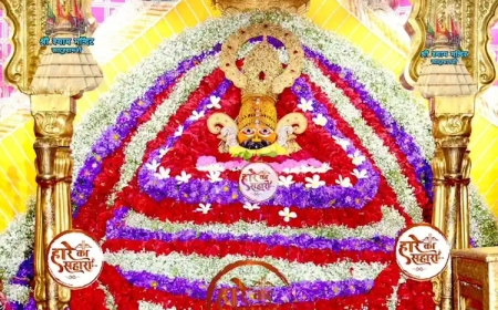 जय श्री श्याम | सोमवार श्रृंगार दर्शन - Khatu Shyam Baba Today Darshan
